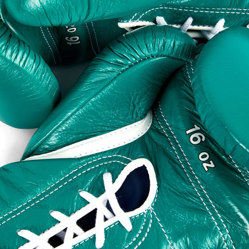 Winning Boxing Gloves – Green Lace-Up Winning Training Gloves – Perfect for All Boxers – Pro-Level Quality – Premium Quality at Low Prices