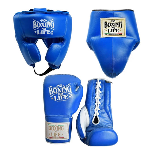 NO BOXING NO LIFE SET, No Boxing No Life Gloves Head Guard & Groin Guard