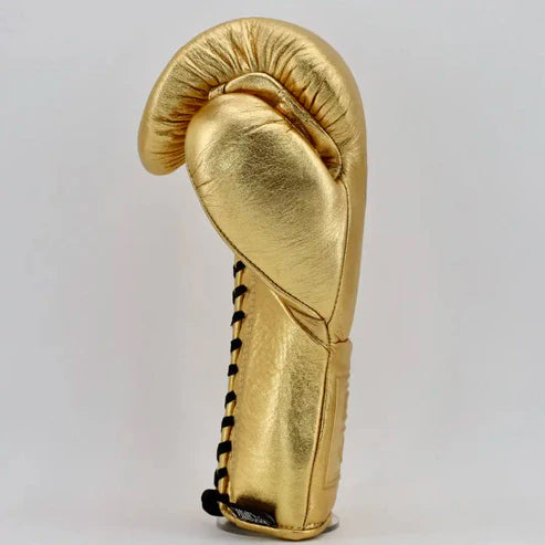 NO BOXING NO LIFE TRAINING GLOVES - Golden | 100% Pure Leather | Best Choice for Fighters