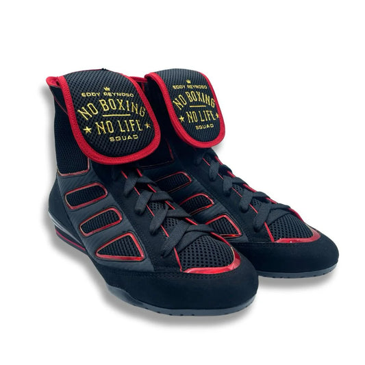 No Boxing No Life – Canelo Edition Boxing Boots (Black) | Fully Customized Replica