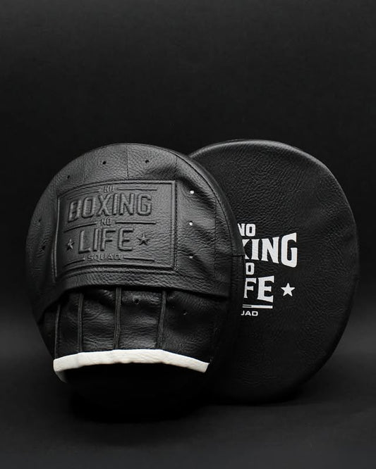 Pro No Boxing No Life Punching Mitts Soft-Padding Focus Pads