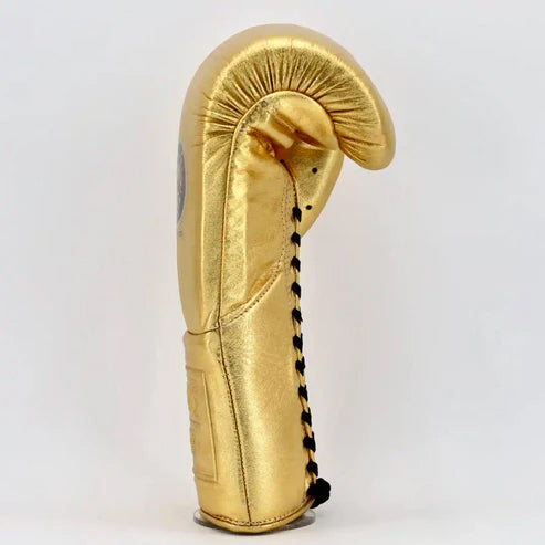 NO BOXING NO LIFE TRAINING GLOVES - Golden | 100% Pure Leather | Best Choice for Fighters