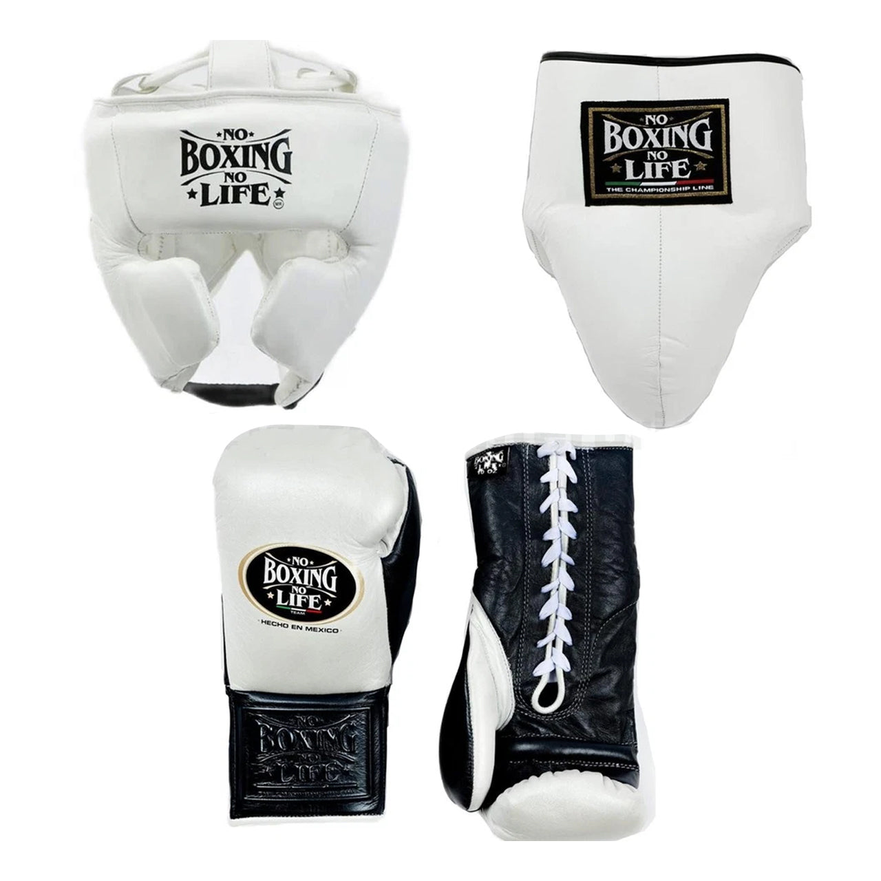 NO BOXING NO LIFE SET, No Boxing No Life Gloves Head Guard & Groin Guard