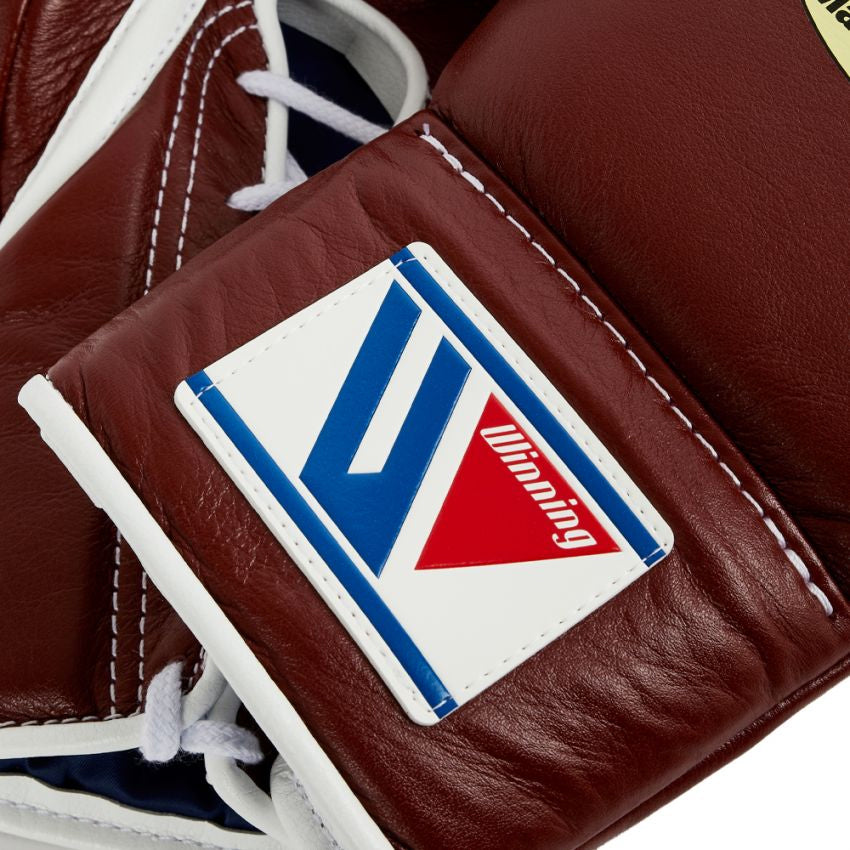 Winning Boxing Gloves – Burgandy Lace-Up Winning Training Gloves – Perfect for All Boxers – Pro-Level Quality – Premium Quality at Low Prices