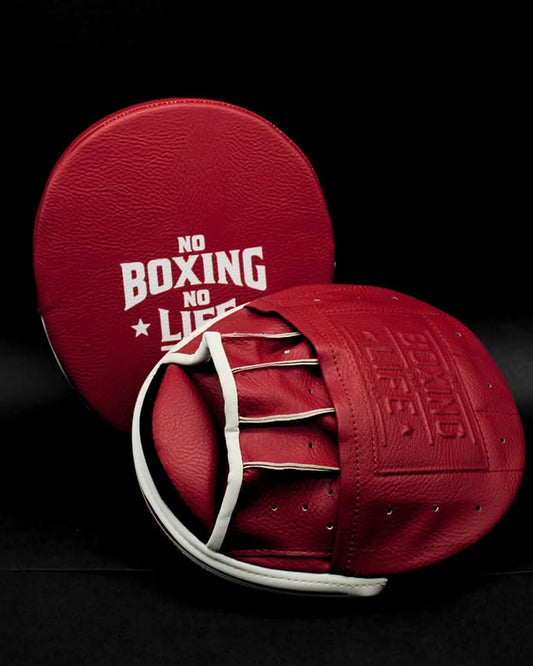Pro No Boxing No Life Punching Mitts Soft-Padding Focus Pads