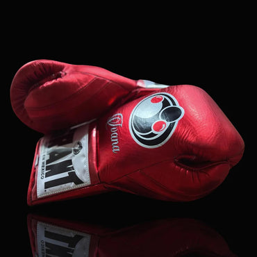 Grant Boxing Gloves | Professional Lace-up | Customizable - 14oz | Red