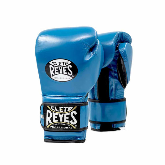 Cleto Reyes Blue Boxing Gloves 4-24oz , Professional Soft-Fit Sparring Gear