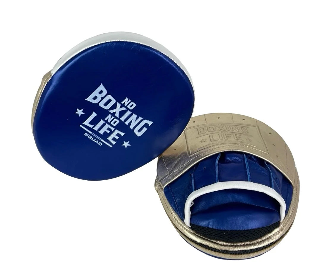 Pro No Boxing No Life Punching Mitts Soft-Padding Focus Pads