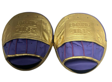 Pro No Boxing No Life Punching Mitts Soft-Padding Focus Pads