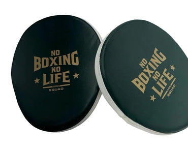 Pro No Boxing No Life Punching Mitts Soft-Padding Focus Pads