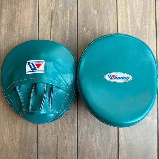 Winning Professional Boxing Punching Mitts - Customizable - Professional Training Mitts - Teal