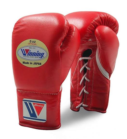 Winning Boxing Gloves – Red Lace-Up Winning Training Gloves  – Perfect for All Boxers – Pro-Level Quality – Premium Quality at Low Prices