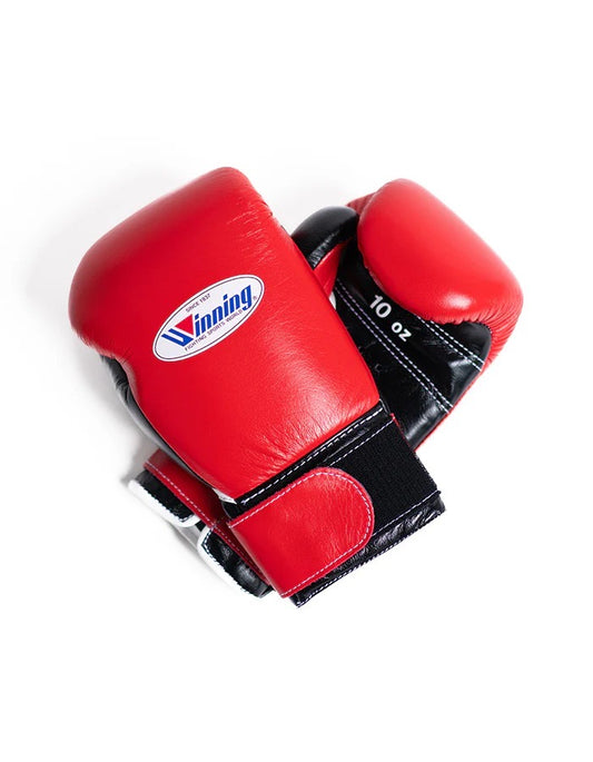 Winning Boxing Gloves Pink Black Velcro Winning Training Gloves – Perfect for All Boxers – Pro-Level Quality – Premium Quality at Low Prices