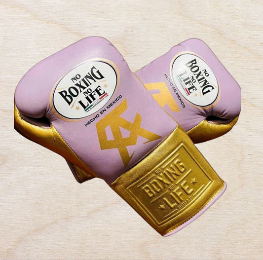 NO BOXING NO LIFE TRAINING GLOVES - | 100% Pure Leather | Best Choice for Fighters