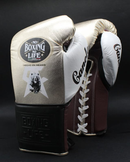 No Boxing No Life Glove - Online, NBNL Boxing Gloves, Leather Gloves Limited Edition Cream Brown