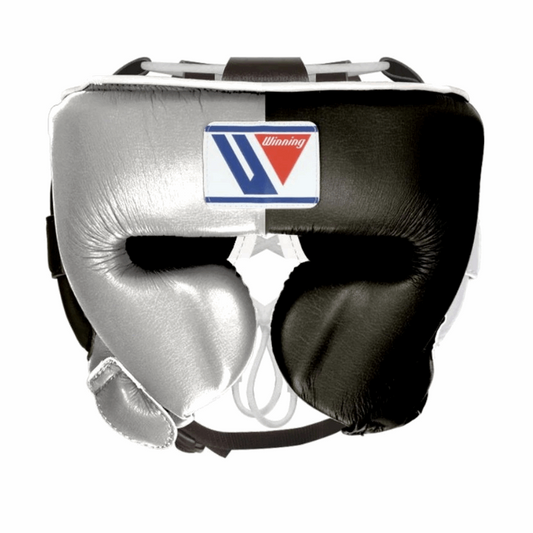 Winning Head Guard Open Face, Genuine Cowhide Leather, High Quality Winning Head Protective, Custom Made Head Guard, Available All Sizes & Colours, Free Shipping Worldwide