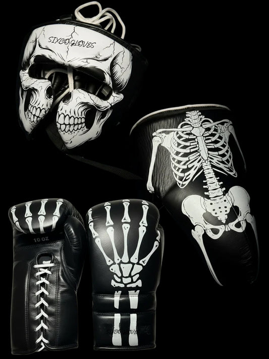Sixco Gloves Skeleton Boxing Gear Full Set - Custom Build