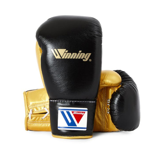 Winning Boxing Gloves – Yellow Black Lace-Up Winning Training Gloves – Perfect for All Boxers – Pro-Level Quality – Premium Quality at Low Prices
