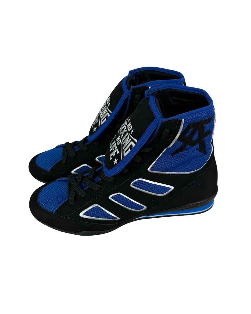 No Boxing No Life - Boxing Boots - Blue / Black