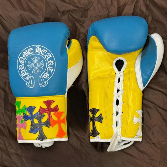 Winning Boxing Gloves – Chrome Hearts Lace-Up Winning Training Gloves – Perfect for All Boxers – Pro-Level Quality – Premium Quality at Low Prices