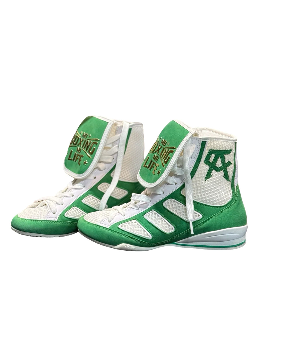 No Boxing No Life - Canelo Edition - Boxing Boots Green / White