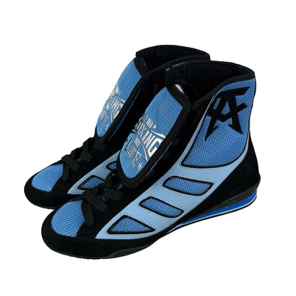 No Boxing No Life - Canelo Edition - Boxing Boots Black/ Sky Blue