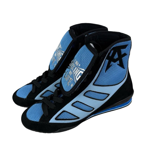 No Boxing No Life - Canelo Edition - Boxing Boots Black/ Sky Blue