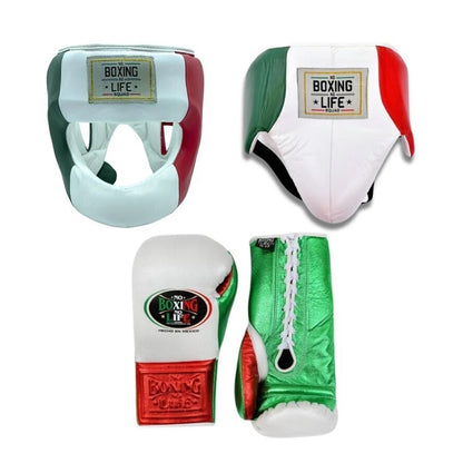 NO BOXING NO LIFE SET, No Boxing No Life Gloves Head Guard & Groin Guard