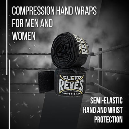 Hand Wraps For Boxing Gloves, Stretchy Breathable, MMA, Kickboxing, Muay Thai, Martial Arts Workout Equipment, Hook And Loop Closure, Black – Wholesale Bulk Pack