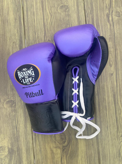 NO BOXING NO LIFE SET, NBNL Black/Purple Boxing set, No Boxing No Life Gloves Head Guard & Groin Guard