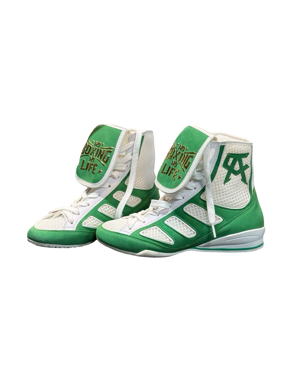 No Boxing No Life - Canelo Edition - Boxing Boots Green / White