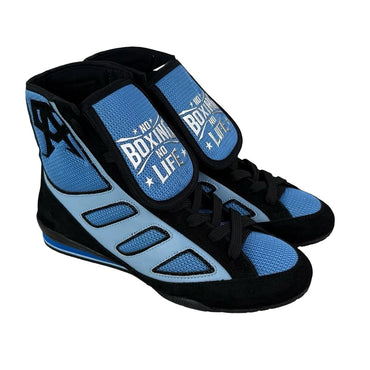 No Boxing No Life - Canelo Edition - Boxing Boots Black/ Sky Blue