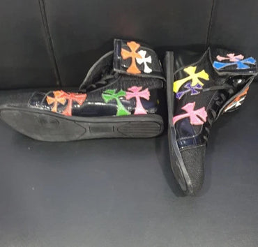 Chrome Heat Boxing Shoes - Boxing Boots