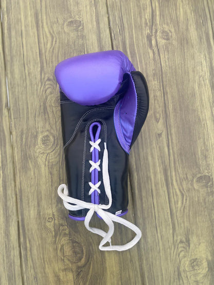 NO BOXING NO LIFE SET, NBNL Black/Purple Boxing set, No Boxing No Life Gloves Head Guard & Groin Guard