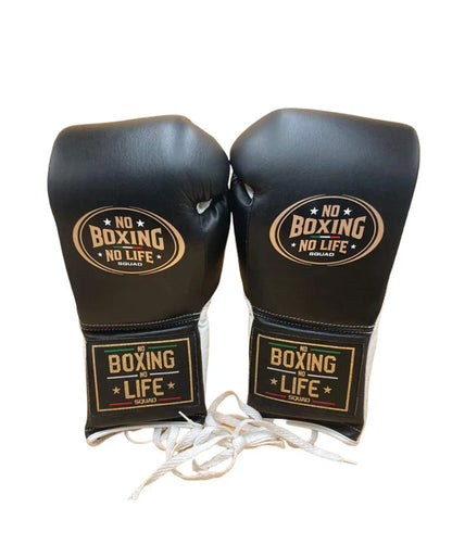 No Boxing No Life, Black Boxing Gloves, Professional Training Boxing Gloves, Custom Made Boxing Gloves, Premium Quality No Boxing No Life, Available All Sizes & Colours, Gift for Him, New Year