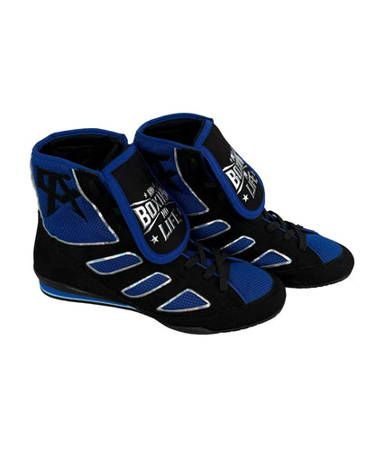 No Boxing No Life - Boxing Boots - Blue / Black
