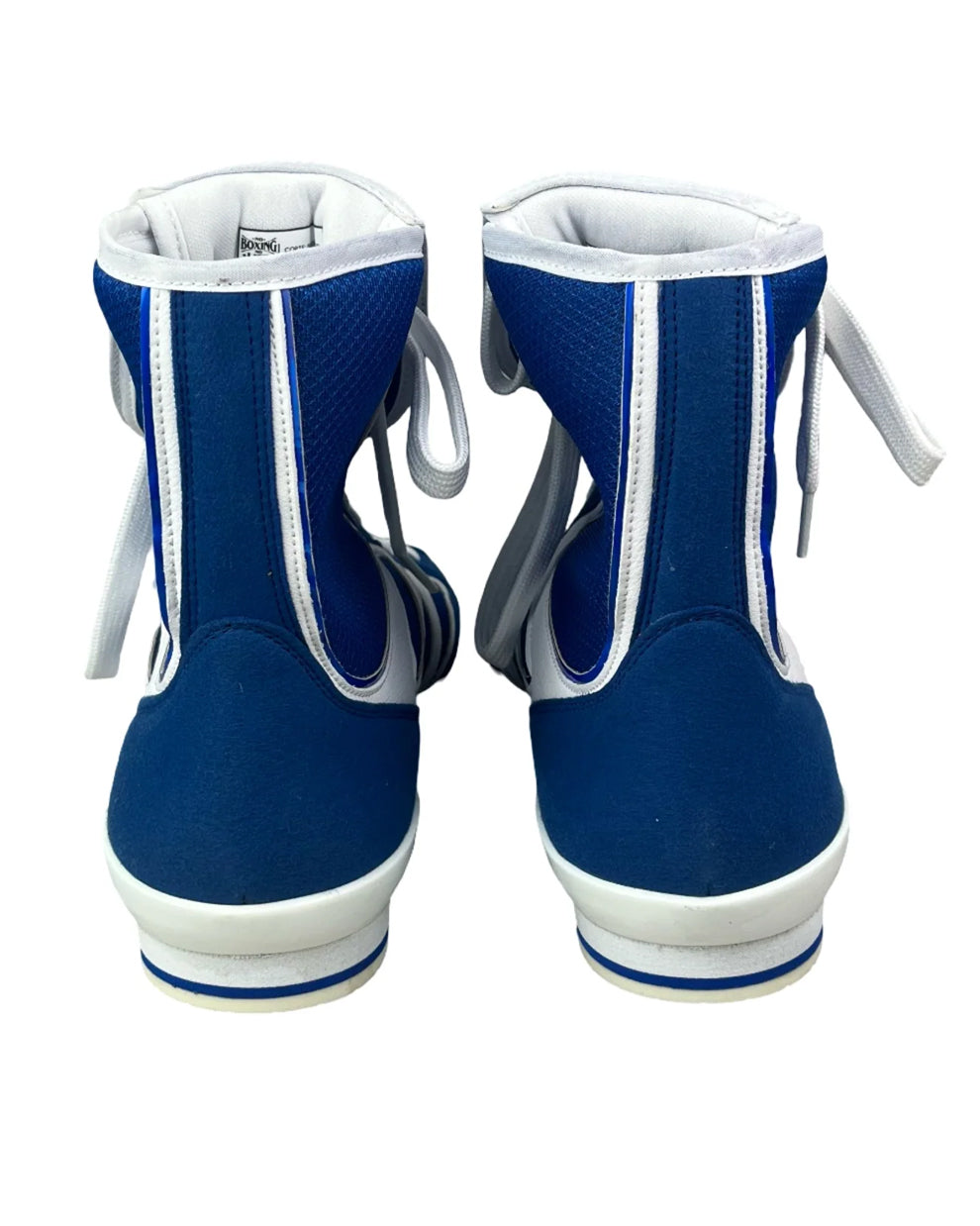 No Boxing No Life - Boxing Boots - Blue / White