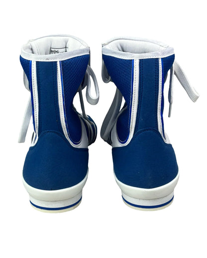 No Boxing No Life - Boxing Boots - Blue / White