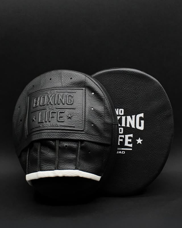 Pro No Boxing No Life Punching Mitts Soft-Padding Focus Pads