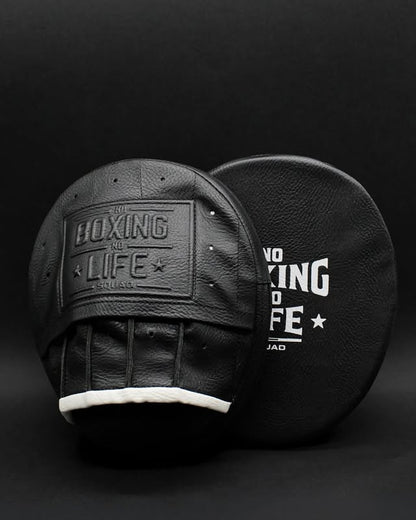 Pro No Boxing No Life Punching Mitts Soft-Padding Focus Pads