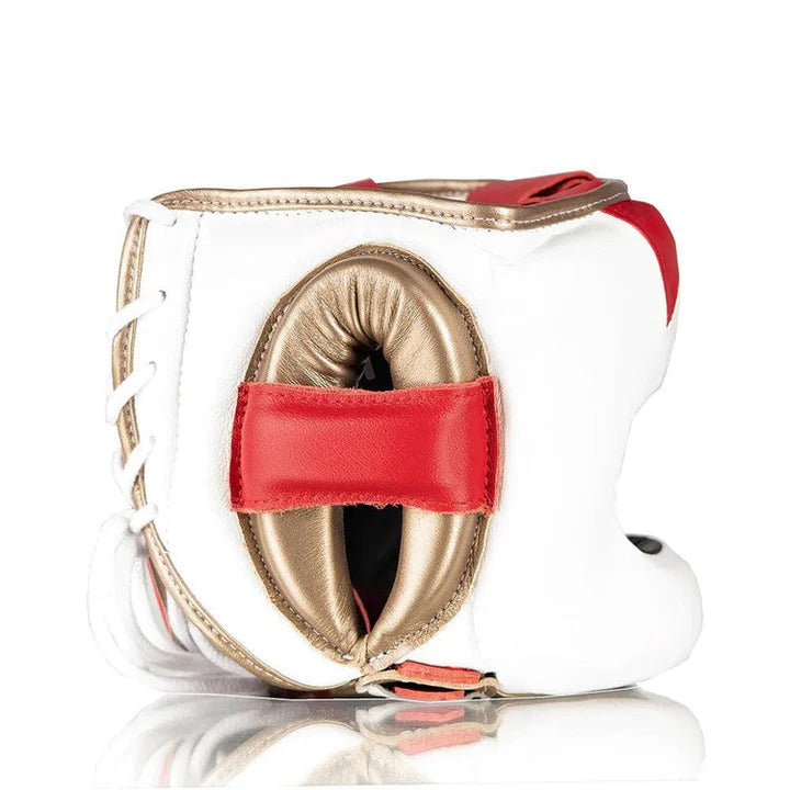 Professional Fly Boxing Set Red / White / Golden – High-End Boxing Gloves Training Kit | Premium Training & Sparring Gear Bundle