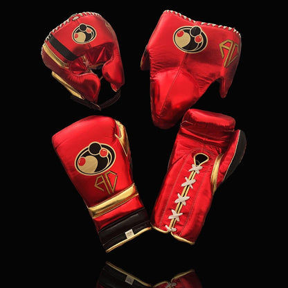 Grant Boxing Set | Professional Boxing Gear | Red/Black/Gold | Head Guard, Groin Guard Complete Winning Boxing Gear, Top-Rated Boxing Gear, Winning Boxing Gear Buy, Dad Gifts, Boyfriend Gifts, Christmas Gifts, Free Shipping Worldwide