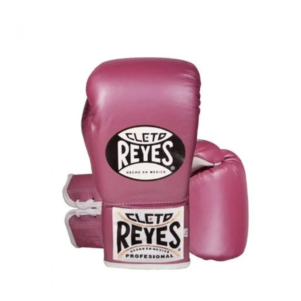 Cleto Reyes Pink Boxing Gloves 4-24oz , Professional Soft-Fit Sparring Gear