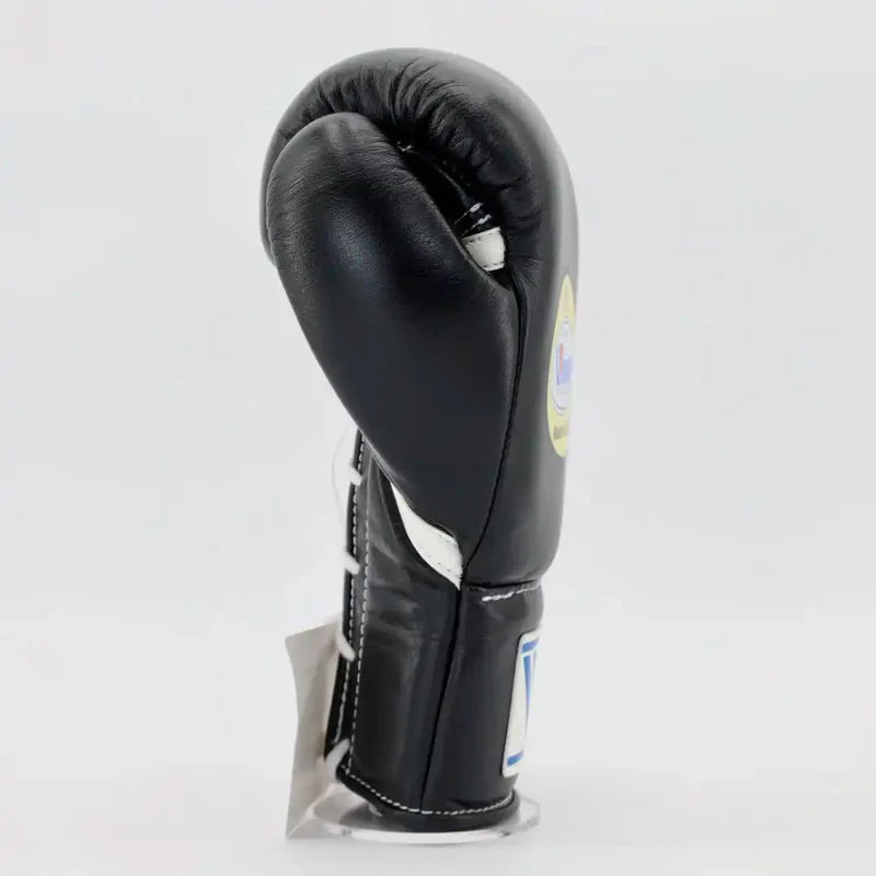 Winning Boxing Gloves Black – Japanese Logo Lace-Up