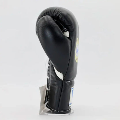 Winning Boxing Gloves Black – Japanese Logo Lace-Up