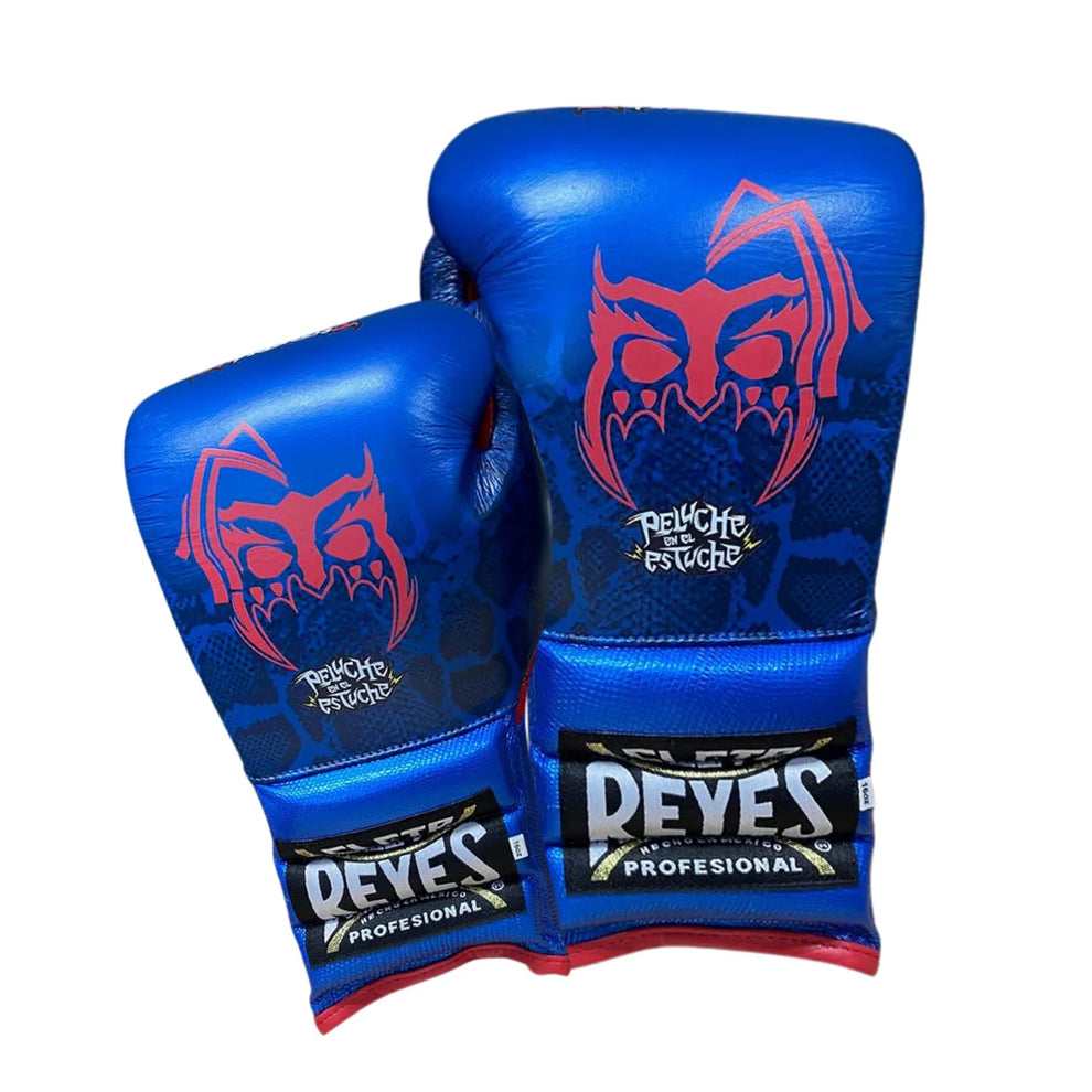 Cleto Reyes Blue Boxing Gloves 4-24oz , Professional Soft-Fit Sparring Gear