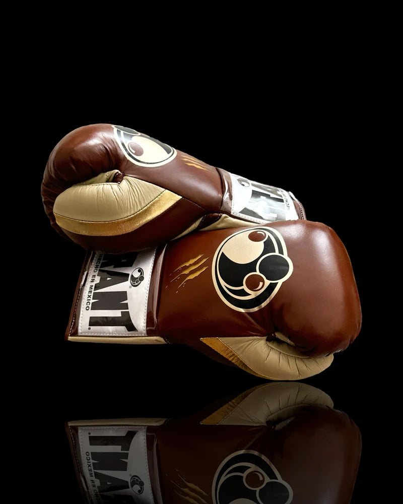 Grant Boxing Gloves | Professional Lace-up | Customizable - Ergonomic Design | Brown/Beige -GC