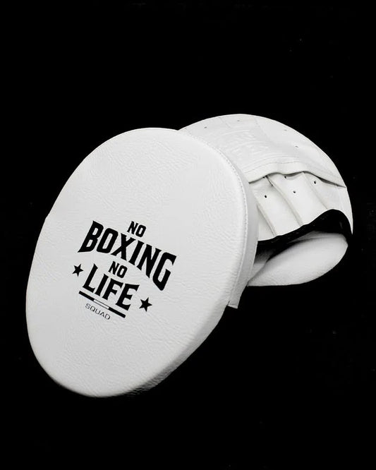 Pro No Boxing No Life Punching Mitts Soft-Padding Focus Pads