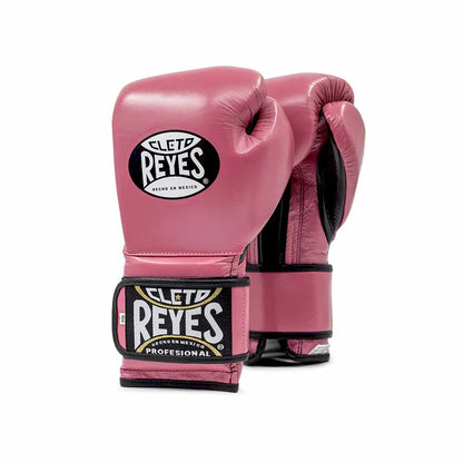 Cleto Reyes Pink Boxing Gloves 4-24oz , Professional Soft-Fit Sparring Gear