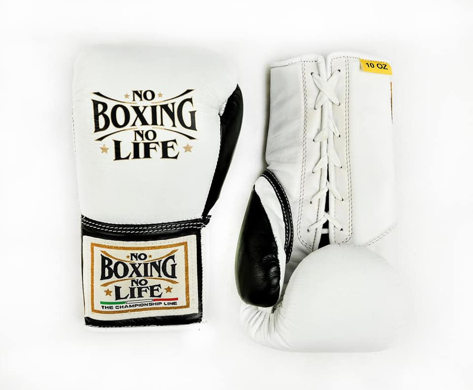 No Boxing No Life, White/Black Boxing Gloves, Professional Training Boxing Gloves, Custom Made Boxing Gloves, Premium Quality No Boxing No Life, Available All Sizes & Colours, Gift for Him, New Year